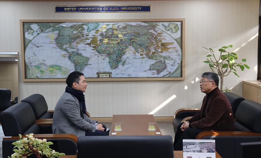 한국스포츠산업협회 백성욱 회장 방문